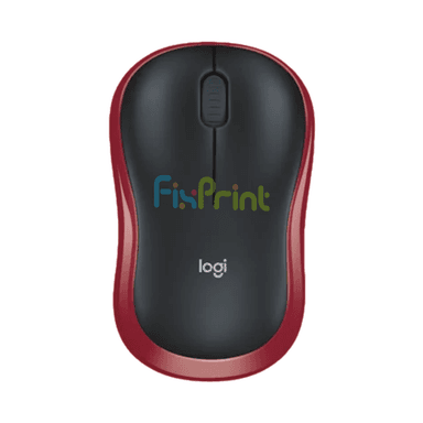 Mouse Logitech M185 Wireless - Red