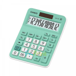 Kalkulator Casio MX-12B-GN 12 Digit, Calculator Desktop 12 Digits MX 12B Green Original