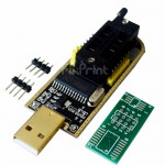 USB Programmer IC Eprom CH341A Module Flash Program BIOS Eprom 24 25 Series