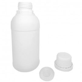 Botol Tinta HDPE 250ml, Botol Plastik HDPE Putih 250 ml