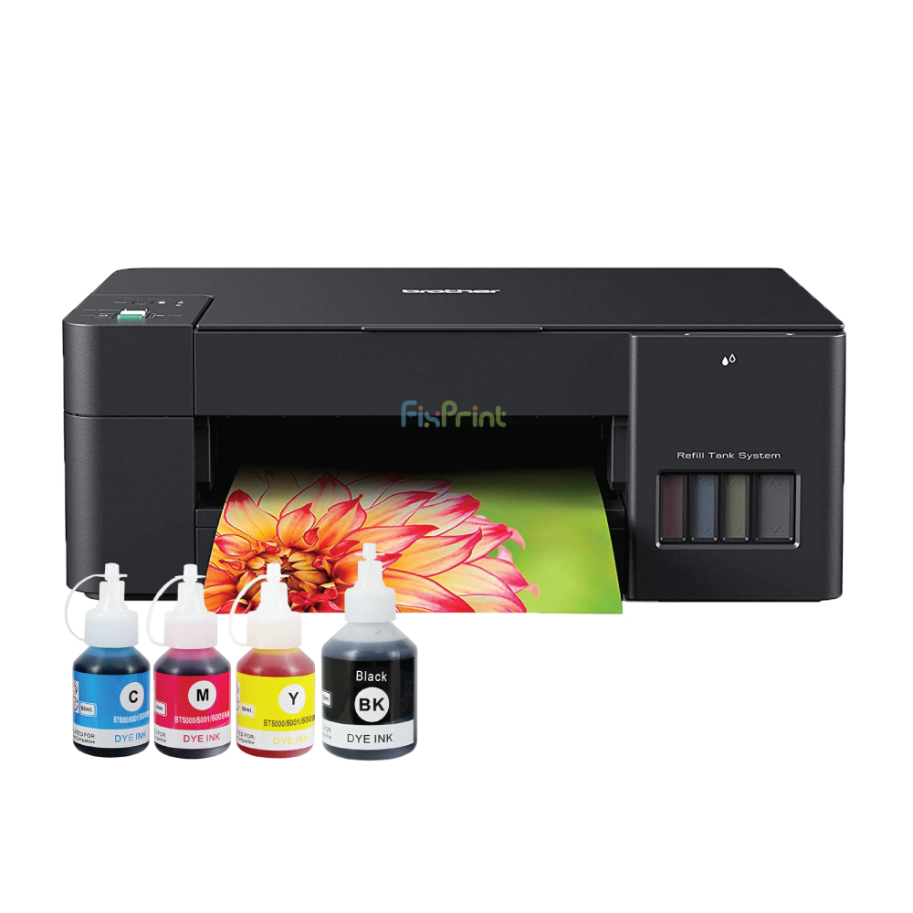 BUNDLING Printer Brother InkTank DCP-T220 DCP T220 Print Scan Copy 3-in-One New With Compatible Ink