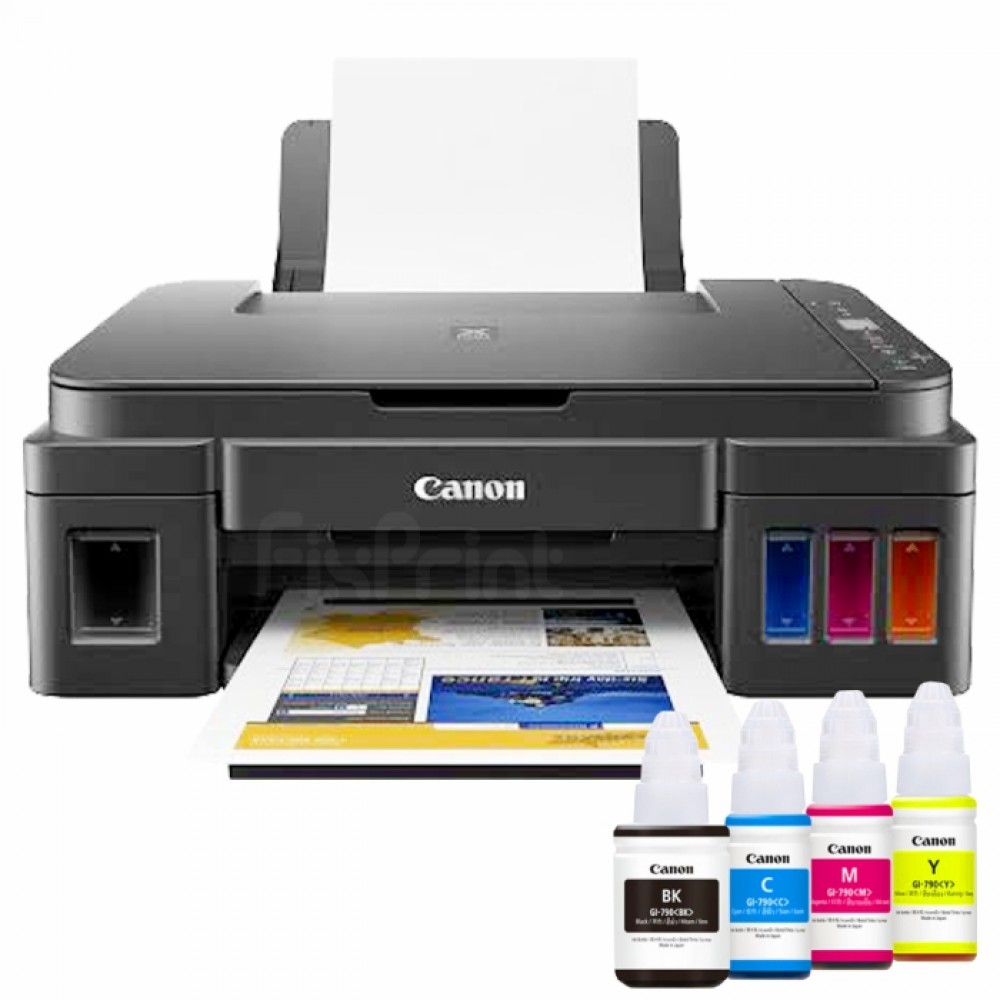 BUNDLING Printer Canon PIXMA G2010 (Print - Scan - Copy) New With Original Ink