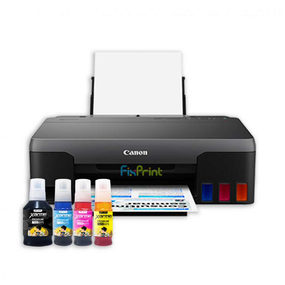 BUNDLING Printer Canon PIXMA Ink Efficient G1020 New, Printer Canon Ink Tank G1020 New With Xantri Ink (BUNDLING)