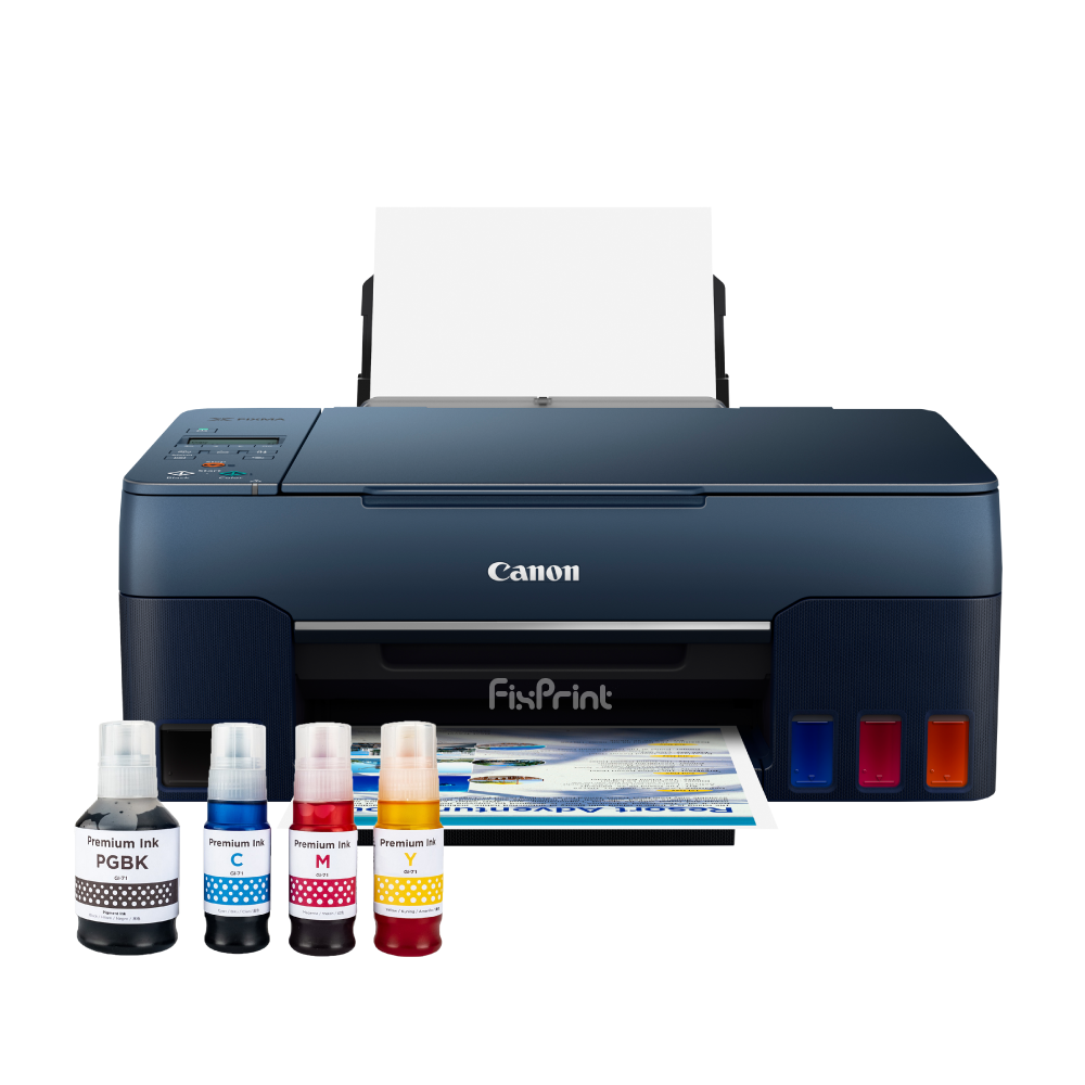 BUNDLING Printer Canon Pixma G3060 Wireless Print, Scan, Copy, WiFi All-in-One with Compatible ink New