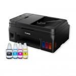 BUNDLING Printer Canon PIXMA G4010 Wireless (Print, Scan, Copy, Fax) New With Compatible Ink