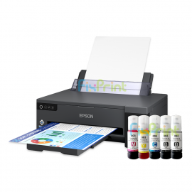 BUNDLING Printer Epson EcoTank L11050 A3+ Wireless, Pengganti Printer Epson L1300 With Compatible Ink