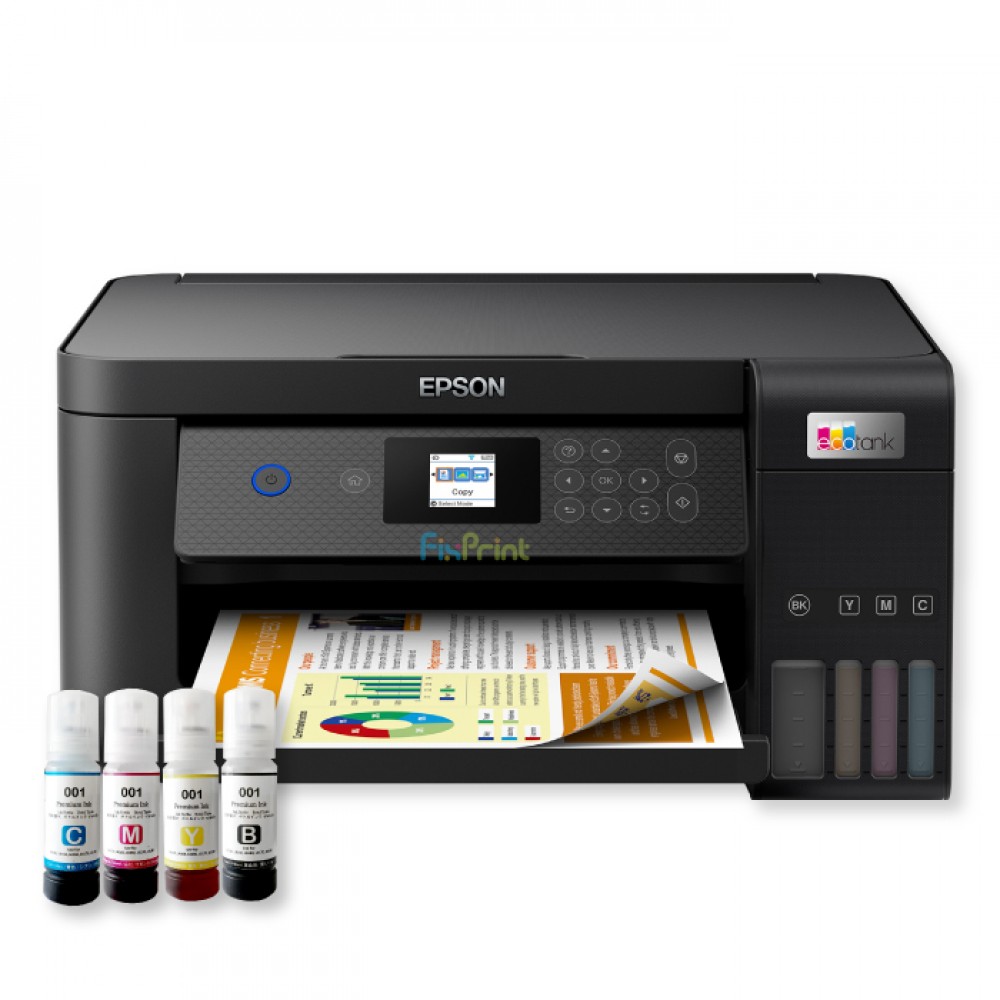 BUNDLING Printer Epson EcoTank L4260 A4 Wi-Fi Duplex All-in-One Ink Tank Wireless New With Compatible Ink