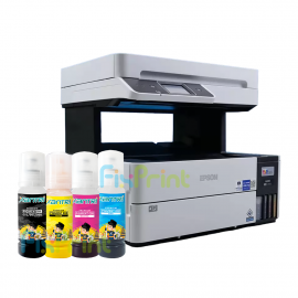 BUNDLING Printer Epson EcoTank L6490 Wireless Duplex (Print-Scan-Copy) Fax with ADF With Xantri Ink