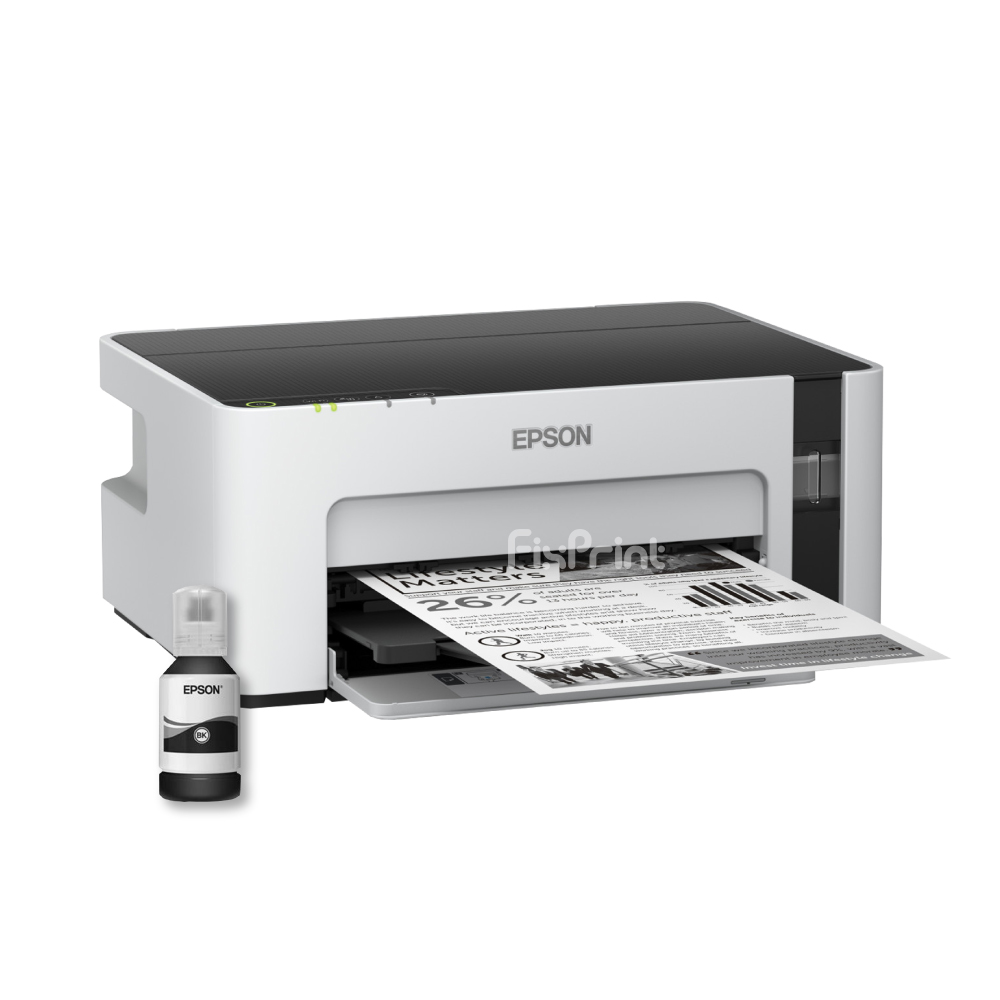 BUNDLING Printer Epson EcoTank M1120 Monochrome Wi-Fi Ink Tank Wireless A4 New With Original Ink