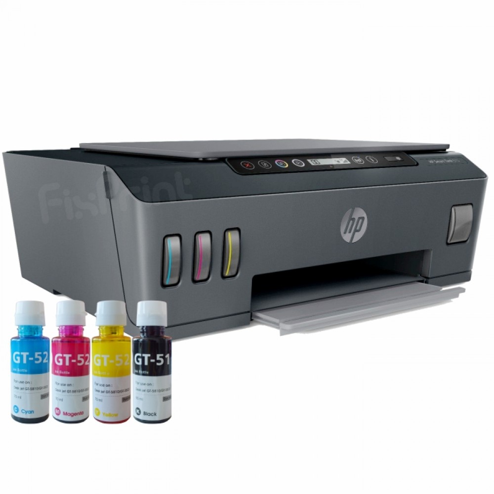 BUNDLING Printer HP Smart Tank 515 Wireless All-in-One (Print - Scan - Copy) With Compatible Ink