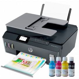 BUNDLING Printer HP Smart Tank 615 Wireless All-in-One (Print - Scan - Copy - Fax - ADF) With Compatible Ink