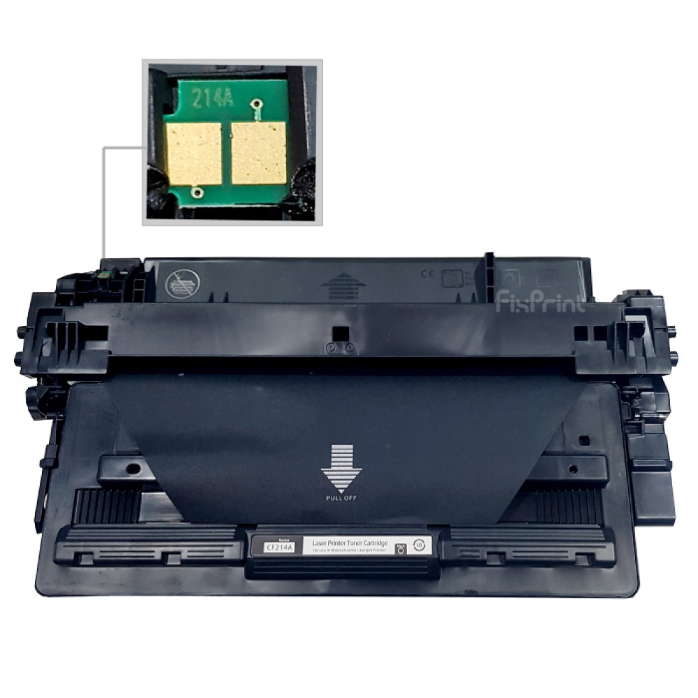 Cartridge Toner Compatible 14A CF214A, Printer H Laserjet M712 M712dn M712n M712xh M725 M725dn MFP M725f MFP M725z Plus Chip Reset