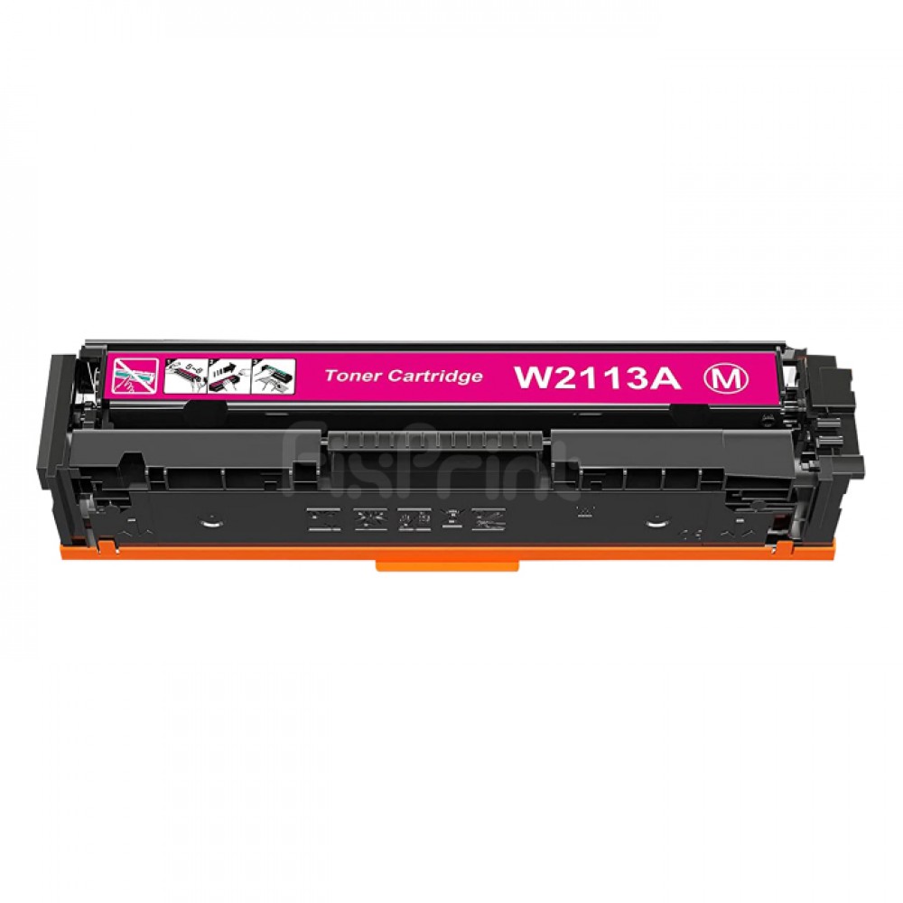 Cartridge Toner Compatible 206A W2113A 206A Magenta, Printer HPC Color LaserJet Pro M255 MFP M282 M283 Tanpa Chip
