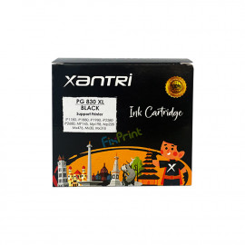 Cartridge Xantri Can PG830XL Black Chip, Cartridge Printer Can IP1180 IP1880 IP1980 IP2580 IP2680 MP145 MP198 MP228 MX476 MX30 MX318