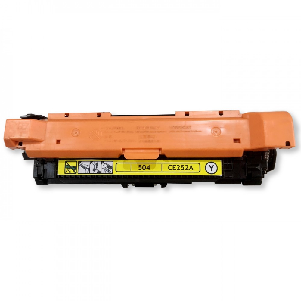 Cartridge Toner Compatible HPC CE252A 504A CE402A 507A Yellow, Universal Printer LaserJet CM3530 CM3530fs CP3520 CP3525 CP3525dn CP3525n CP3525x M551 MFP M575DN MFP M575FW