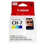 Print Head Cartridge Canon CH-7 CH7 CH 7 Color Printer G1000 G1010 G2000 G2010 G3000 G3010 G4010 G4000 New Original 0696C002 Pengganti CA92