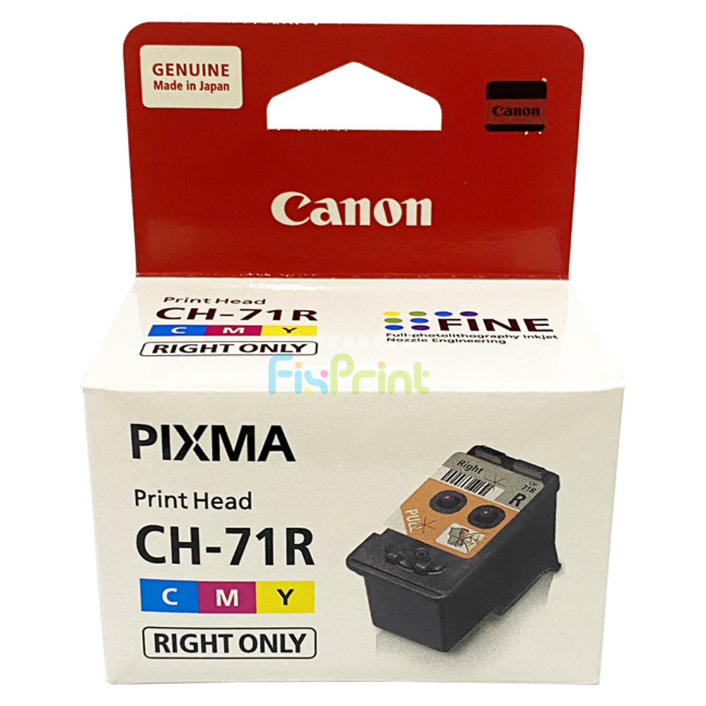 Print Head Cartridge Canon CH-71R Right New Original, Refill Cyan Magenta Yellow CH71R Printer Pixma G570 G670