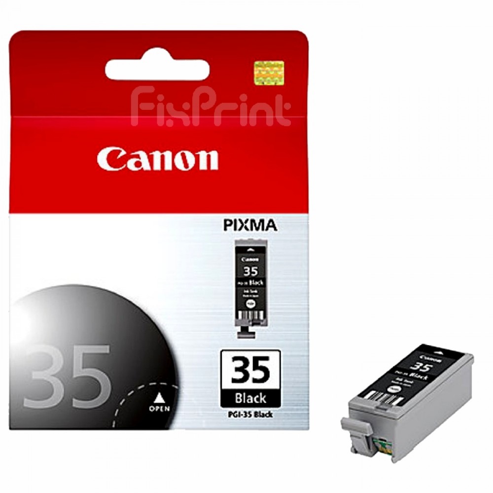 Cartridge Tinta Original Canon PGI35 PGI 35 PGI-35 PGI-35BK Pigment Black, Refill Printer PIXMA TR150 iP100 iP110 New