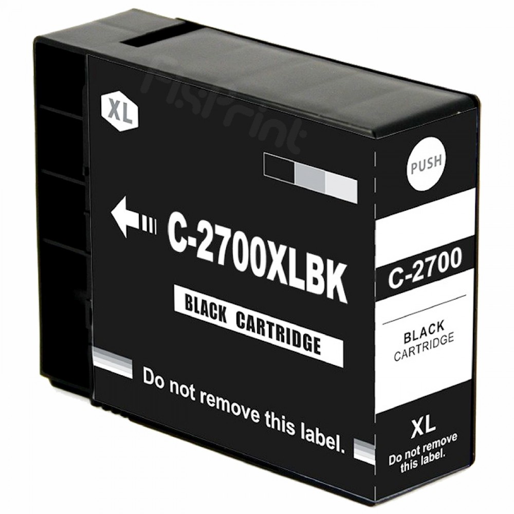 Cartridge Tinta Xantri Can PGI2700 XL PGI 2700XL PGI2700XL Black, Refill Printer MAXIFY iB4070 iB4170 MB5070 MB5170 MB5370 MB5470 Chip