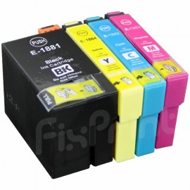 Cartridge Tinta Compatible Epsn 188 T188 T1881 Black, Tinta Printer Epsn WF7711 WF7611 WF7211 WF7111 WF7620 WF7610 WF7110 WF3640 WF3620 With Chip