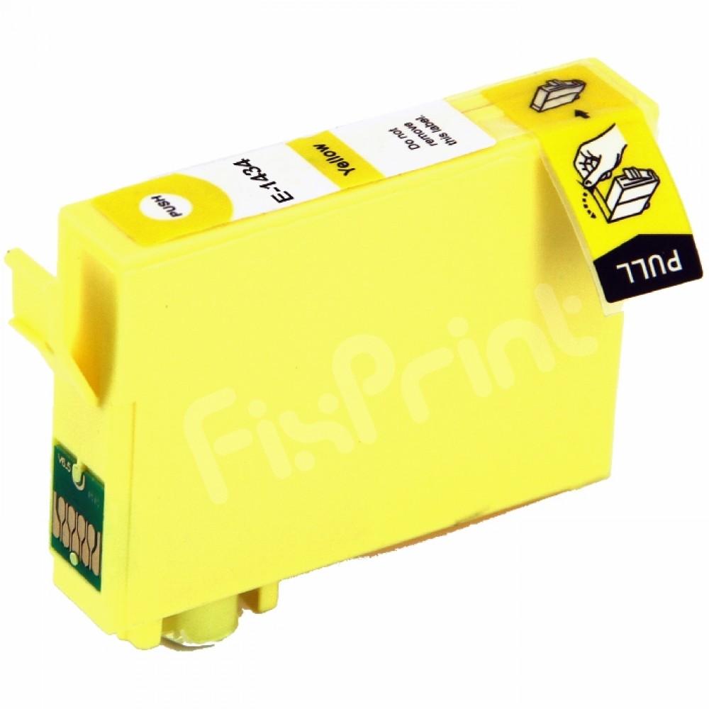Cartridge Tinta Xantri EP 143 T143 T 143 Yellow, Tinta Printer EP Work Force WF7511 WF7521 WF3011 WF3521 WF7011 ME900WD 940FWD 960FWD 