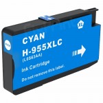 Cartridge Tinta Xantri HPC 955XL 955 XL Cyan Chip, Tinta Printer HPC OfficeJet Pro 8210 8216 8218 7740 8710 8720 8730 8740 