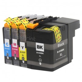 Cartridge Tinta Xantri Bro LC535XL LC535Y LC 535 XL Yellow, Tinta Printer Bro DCPJ100 J105 MFCJ200