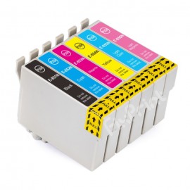 Cartridge Tinta Compatible 85N 85 T0852 T0852N Cyan, Printer Epsn 1390 R1390 T60 With Chip