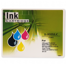 Cartridge Tinta Xantri HPC 935XL Cyan Chip, Printer HPC Officejet Pro 6230 6830 6835