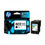 Cartridge Original HP 802 Black CH563ZZ, Tinta Printer HP Deskjet 1000 1010 1011 1050 1510 1511 2000 2050 3000 3050 All-in-One