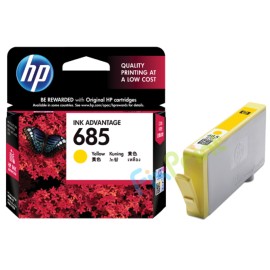Cartridge Original HP 685 Yellow CZ124AA, Tinta Printer HP Deskjet 4615 4625 3525 5525 6525