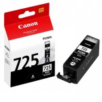 Cartridge Original Canon PGI-725 PGI725 725 PGBK PG-725BK Black, Tinta Printer Canon PIXMA iX6560 iP4970 iP4870 MG8270 MG8170 MG6270 MG6170 MG5370 MG5270 MG5170 MX897 MX886