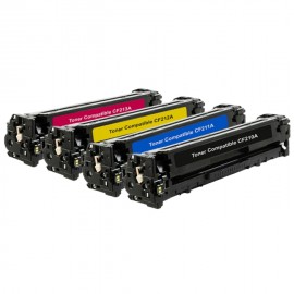 Cartridge Toner Compatible XP CF211A 131A Universal CE321A 128A CB541A 125A Cyan, Printer XP LaserJet Pro 200 color M251 M251n M251nw M276 MFP M276n MFP M276nw