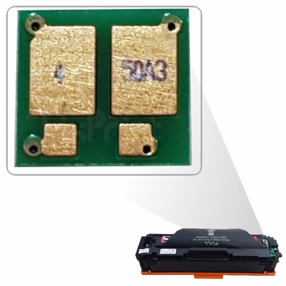 Chip Toner Cartridge 202A CF503A Magenta Printer HPC Color Laser Pro M254 MFP M280 M281 Cn CRG 054