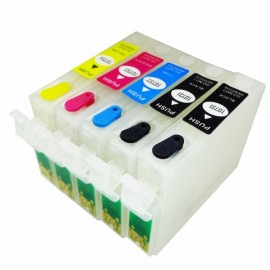 Cartridge Refillable (5 warna) EP 73N 73HN 103 Refillable T1100 T30 TX510
