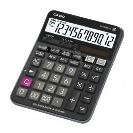 Kalkulator Casio DJ-120D Plus 12 Digit, Check and Correct Calculator Desktop DJ 120D Plus 12 Digits Original