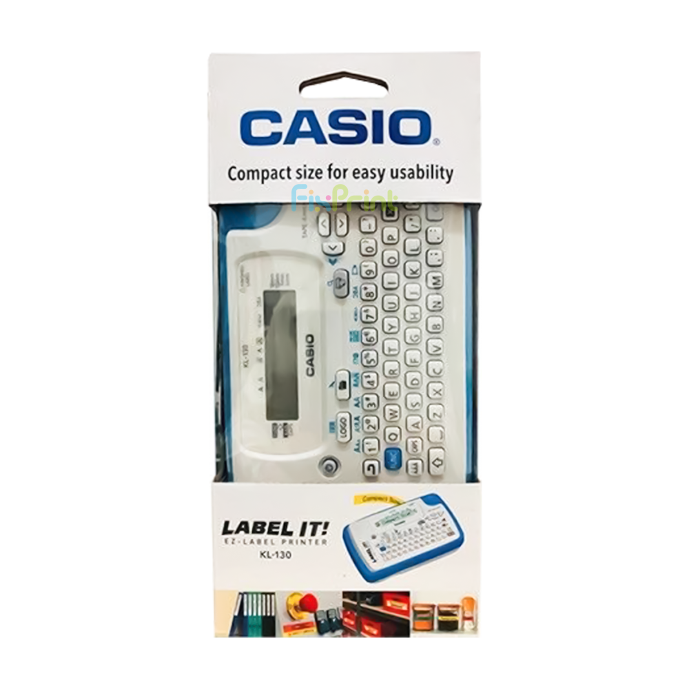 Printer Label Casio KL-130, Label Maker Printer KL 130 Mesin Labeling Original