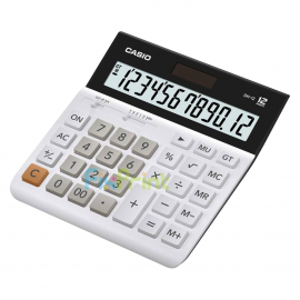 Kalkulator Casio DH-12-WE 12 Digit, Calculator Desktop 12 Digits DH 12 White Original