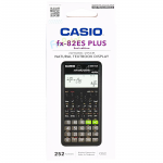 Kalkulator Casio fx-82ES PLUS-2 BK, Calculator Scientific Kalkulator Ilmiah Standar FX-82ES PLUS-2 Black Original