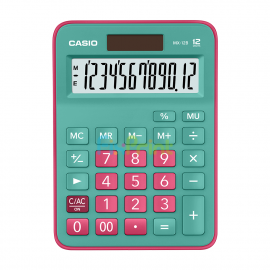 Kalkulator Casio MX-12B-GNRD 12 Digit, Calculator Desktop 12 Digits MX ...