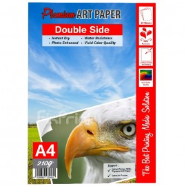 Kertas Art Paper Xantri Double Side A4 210gsm isi 20Lmbr, Kertas Art Paper Printer A4