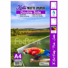 Kertas Matte Paper Double Side A4 120gsm isi 20 Lembar, Kertas Matte Printer A4