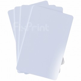 PVC Bahan ID Card Printer Inkjet PVC Paper Instant 5.4 X 8.6 Cm Double Side Lembaran