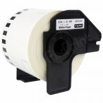Compatible Label Paper Bro DK-22205 DK22205 With Support Continuous Length Paper QL-500 QL-580N QL-650TD QL-700 New