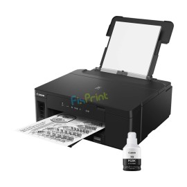 BUNDLING Printer Pixma Ink Efficient Canon GM2070 Monochrome Wi-Fi LAN Ink Tank A4 With Original Ink