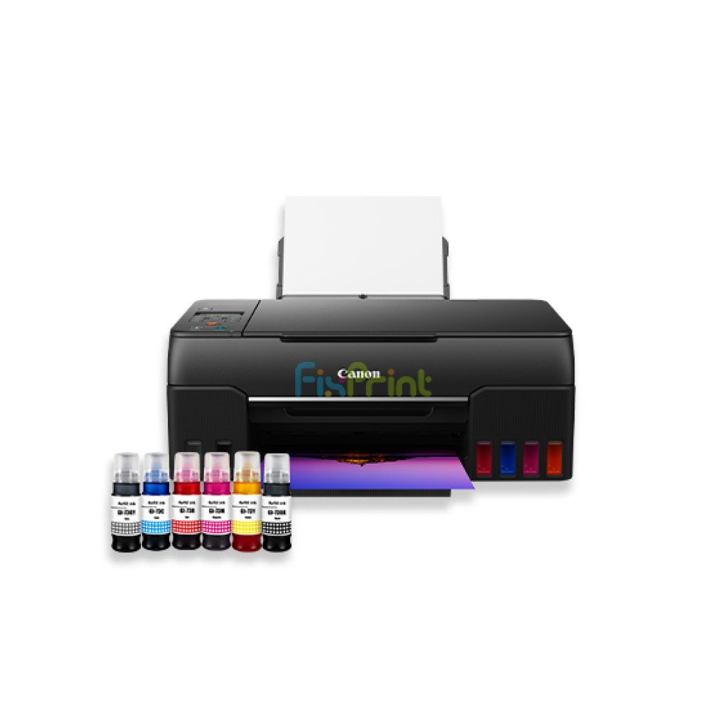 BUNDLING Printer Canon PIXMA G670 WiFi New, Printer Canon Ink Tank G-670 New With Compatible ink