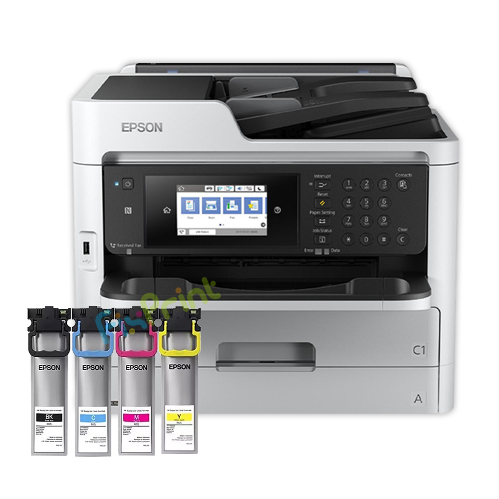 BUNDLING Printer Epson Workforce Pro C5790 WF-C5790 Wireless With Original Cartridge