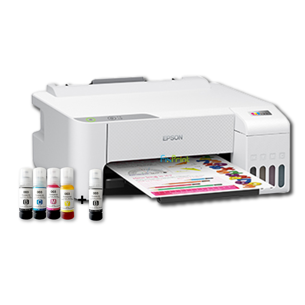BUNDLING Printer Epson EcoTank L1216 L 1216 New, Pengganti Epson L1110 With Compatible Ink