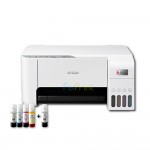 BUNDLING Printer Epson EcoTank L3256 A4 Wi-Fi All-in-One Print Scan Copy A4 Wireless Ink Tank With Compatible Ink