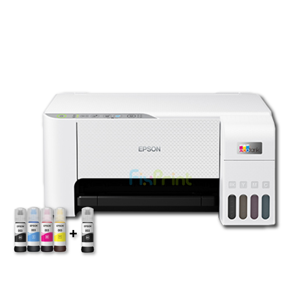 BUNDLING Printer Epson EcoTank L3256 A4 Wi-Fi All-in-One Print-Scan-Copy A4 Wireless Ink Tank With Original Ink